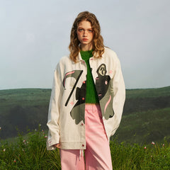 Unisex Jacket Retro Loose Casual Jacket
