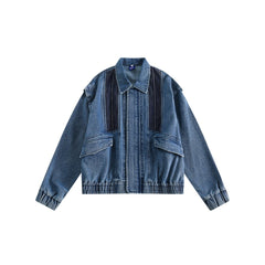 Unisex Jacket Vintage Denim Jacket