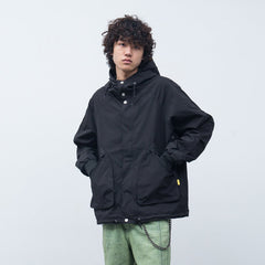 Unisex Jacket Hooded Jacket Men's Loose Outdoor Outdoor Jacket Coat