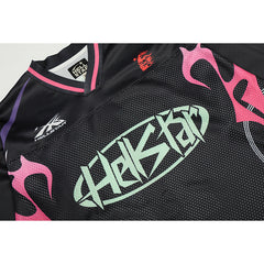 Hellstar Long Sleeve Shirts Hip-hop loose oversize