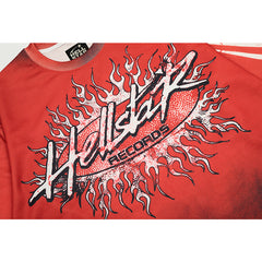 Hellstar Long Sleeve Shirts Hip-hop loose oversize