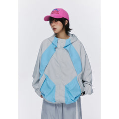 Unisex Jacket Shell Jacket Couples Coat Hooded Jacket