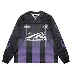 Hellstar Long Sleeve Shirts Hip-hop loose oversize