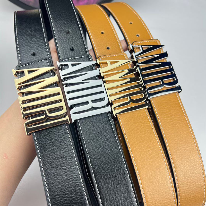 Amiri Belt Neutral belt casual with jeans shipped with box