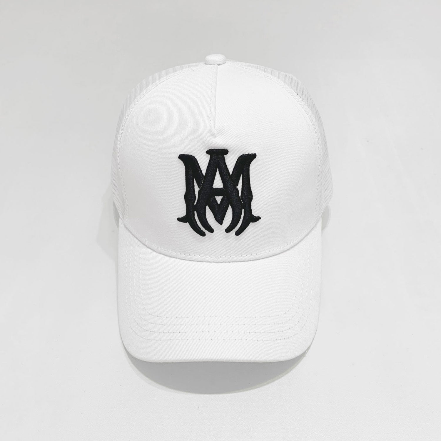 Amiri Hat Peaked Cap Sunshade Beach Casual Hat Adjustable Metal Lock Baseball Cap