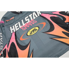 Hellstar Long Sleeve Shirts Hip-hop loose oversize