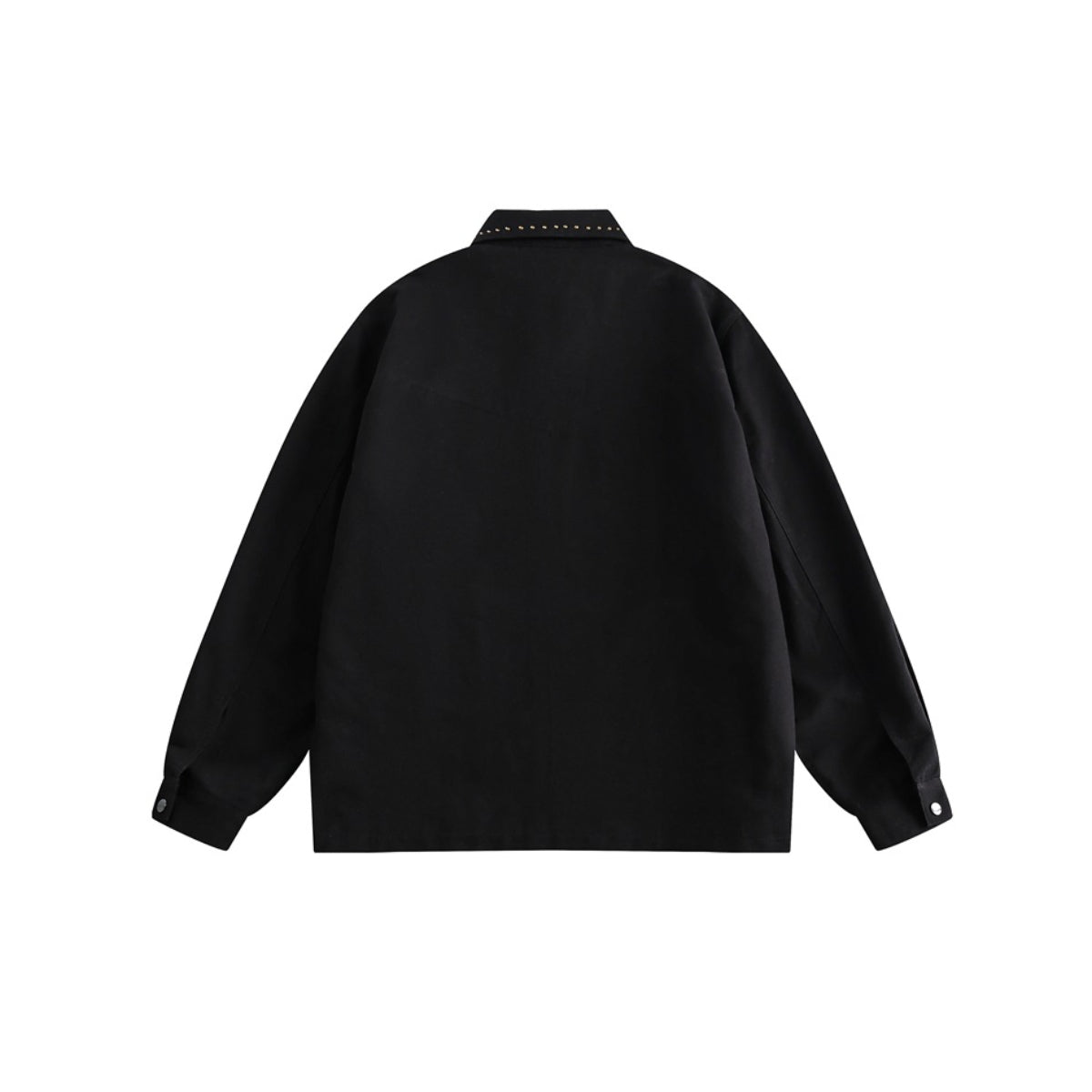 Unisex Jacket Rivet Vintage Overalls Jacket Coat
