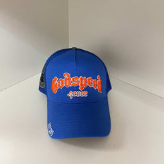 Godspeed hat caps Skull letter embroidered baseball cap Bent brim hat Men's and women's peaked