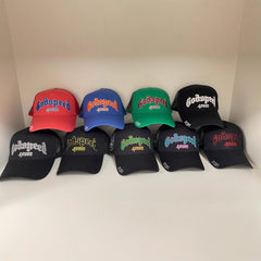 Godspeed hat caps Skull letter embroidered baseball cap Bent brim hat Men's and women's peaked