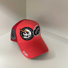 Godspeed hat caps Skull letter embroidered baseball cap Bent brim hat Men's and women's peaked