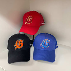 Godspeed hat caps Skull letter embroidered baseball cap Bent brim hat Men's and women's peaked