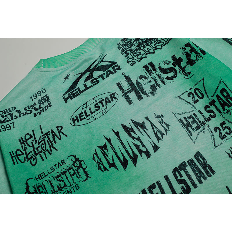 Hellstar Long Sleeve Shirts Hip-hop loose oversize