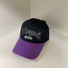 Godspeed hat caps Skull letter embroidered baseball cap Bent brim hat Men's and women's peaked