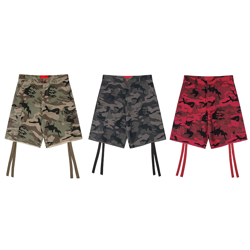 Hellstar Shorts Camouflage embroidery