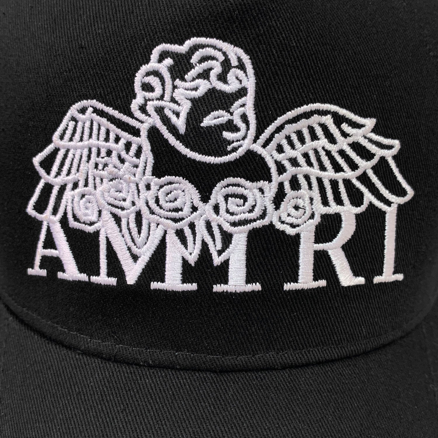Amiri Hat Peaked Cap Sunshade Beach Casual Hat Adjustable Metal Lock Baseball Cap