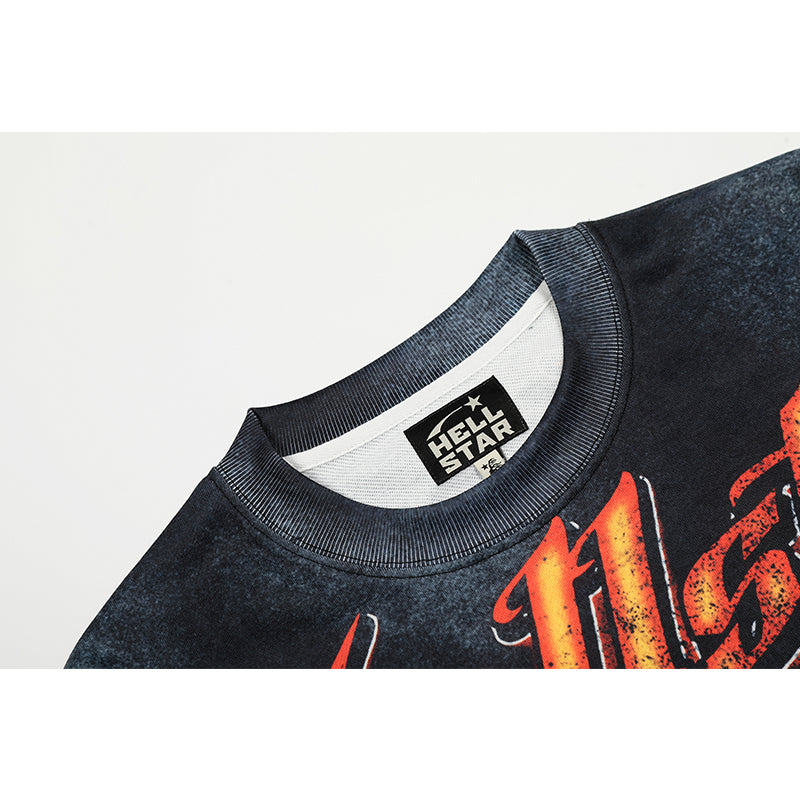 Hellstar Long Sleeve Shirts Hip-hop loose oversize