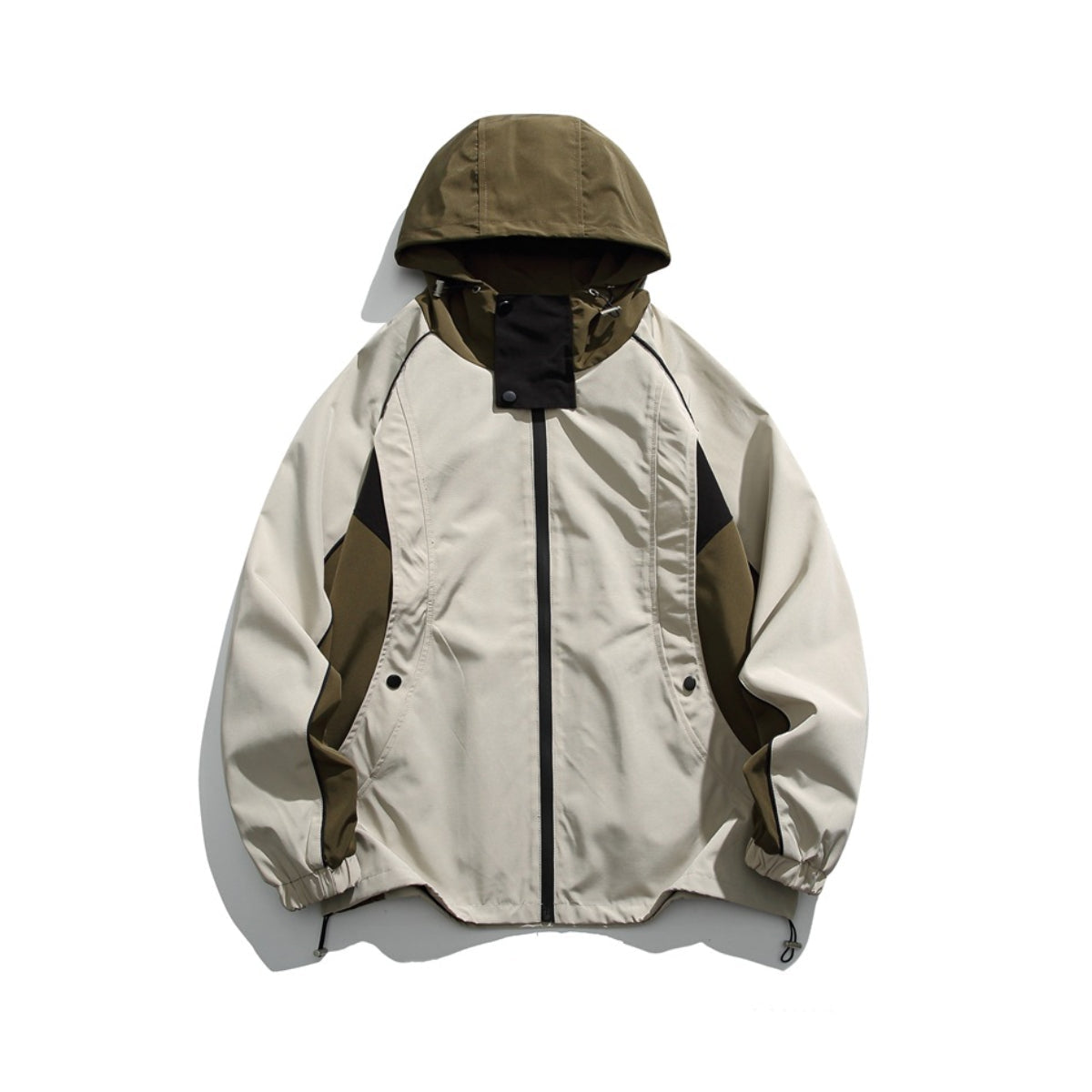 Unisex Jacket Casual Hooded Coat Men and Women Loose Jacket