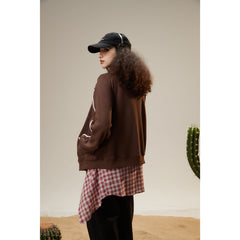 Unisex Jacket Vintage Sports Loose Stand Collar Jacket