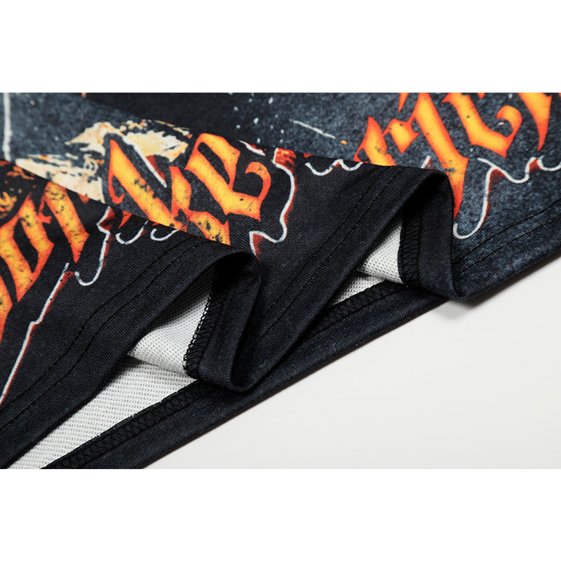 Hellstar Long Sleeve Shirts Hip-hop loose oversize