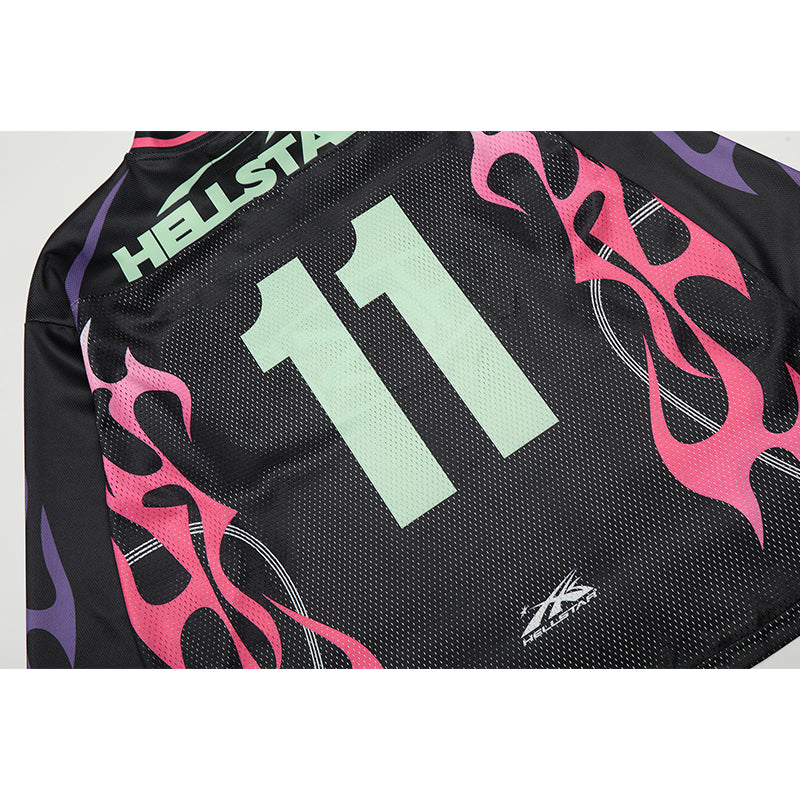 Hellstar Long Sleeve Shirts Hip-hop loose oversize