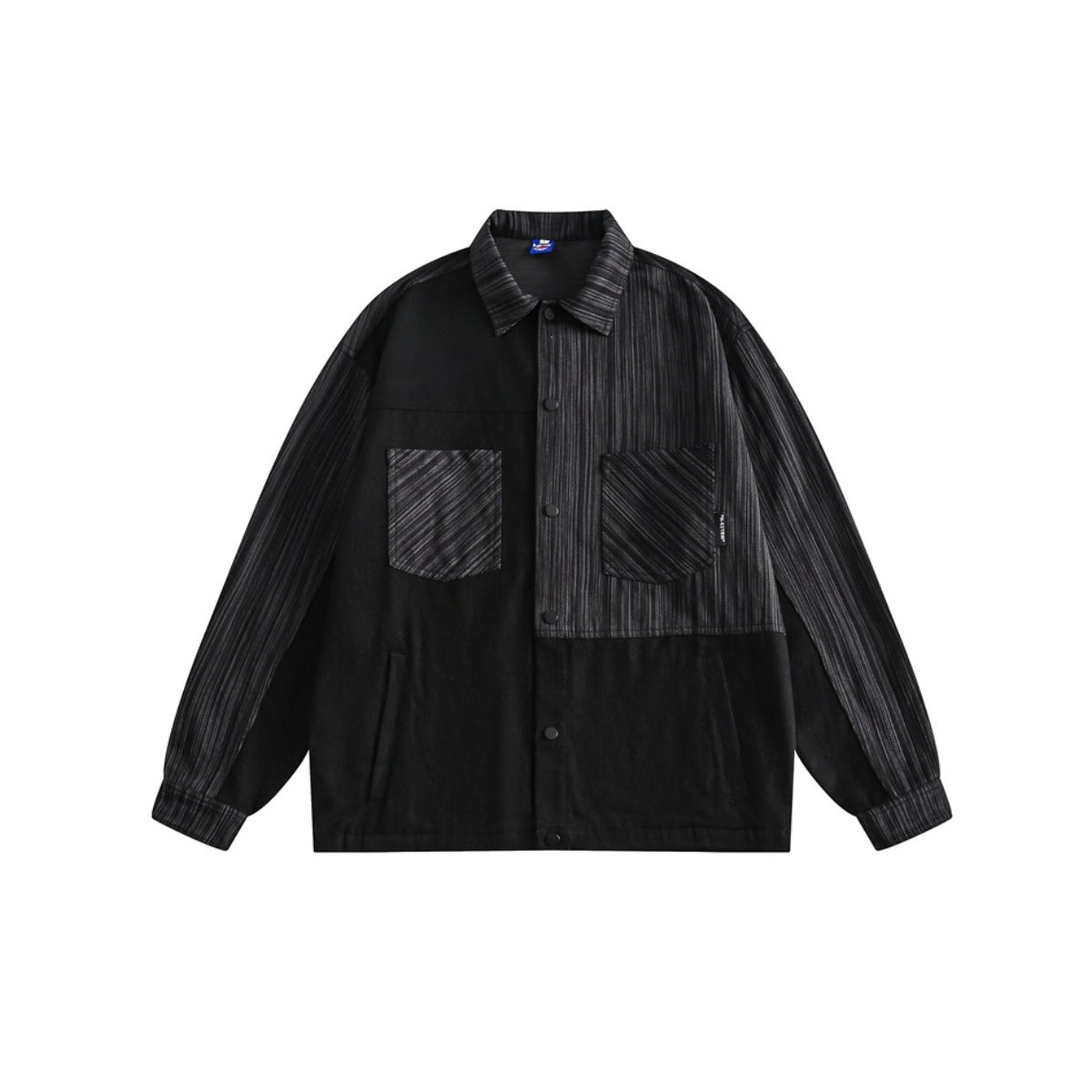 Unisex Jacket Spring and Autumn Retro Patchwork Jacket