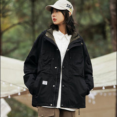 Unisex Jacket Shell Jacket Men's and Women's Coats Mechanical Style Jacket