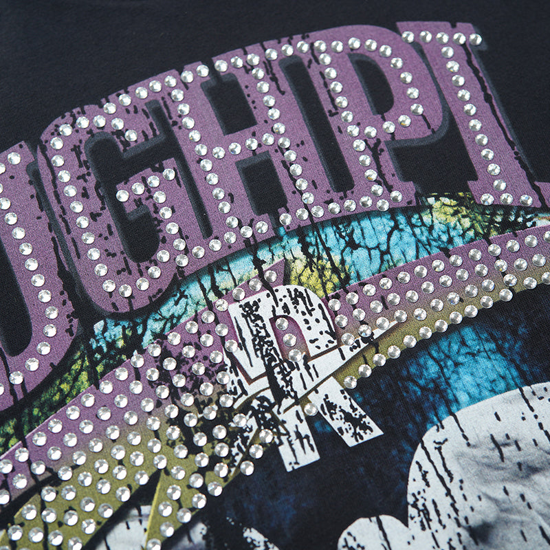 Rough Play T Shirts RoughPlay Tour Sleeveless Street Holes Diamonds