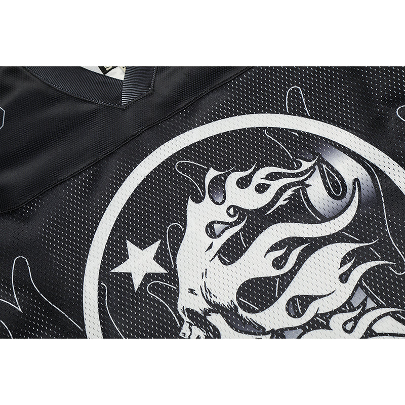 Hellstar Long Sleeve Shirts Hip-hop loose oversize