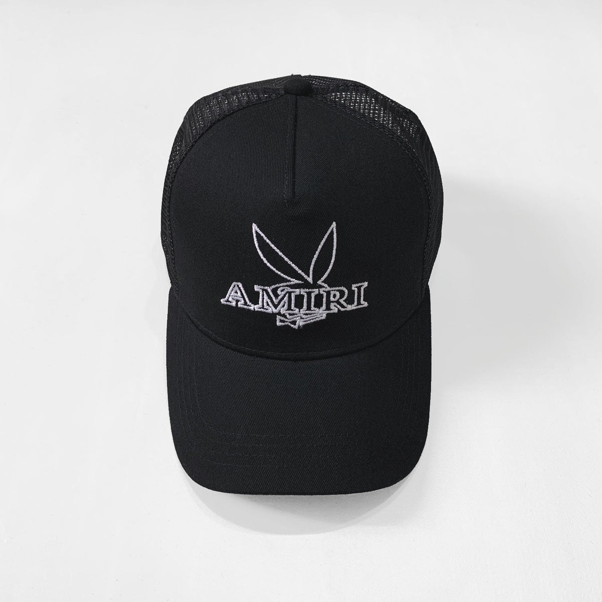 Amiri Hat Peaked Cap Sunshade Beach Casual Hat Adjustable Metal Lock Baseball Cap