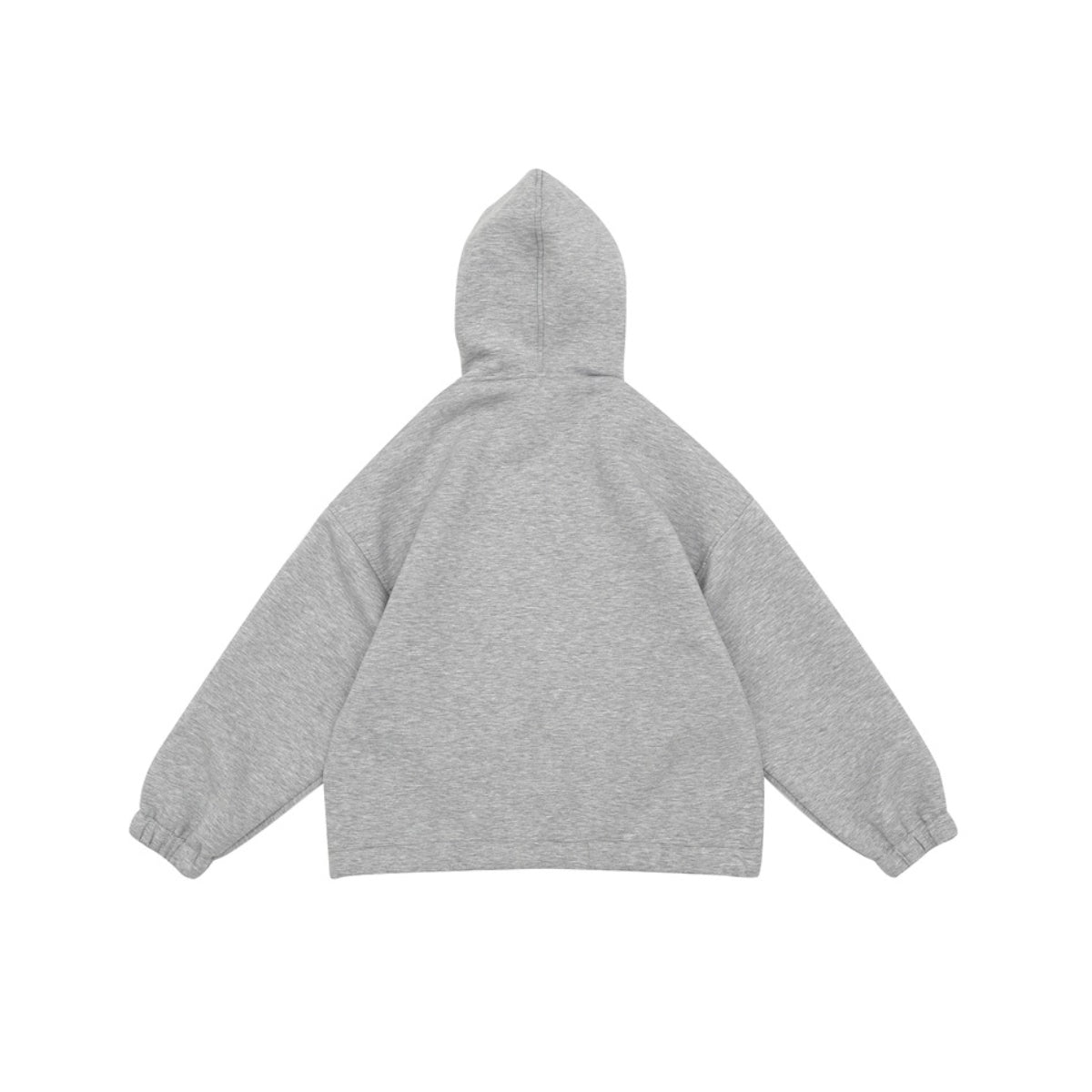Unisex Jacket Relaxed-Fit Hoodie Top Coat Cotton Sweater Jacket