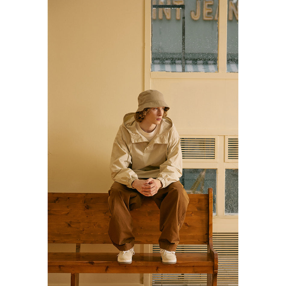 Unisex Jacket Retro Hooded Coat Top Leisure Loose Jacket