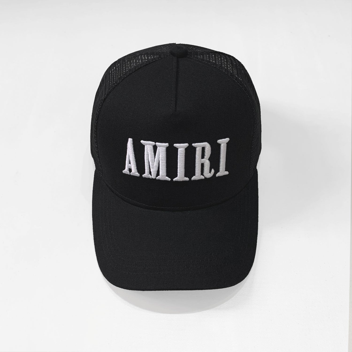 Amiri Hat Peaked Cap Sunshade Beach Casual Hat Adjustable Metal Lock Baseball Cap