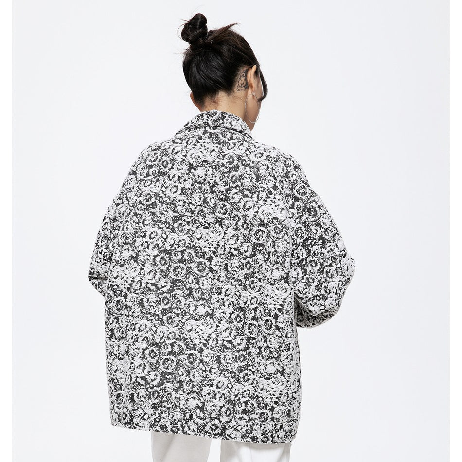 Unisex Jacket Vintage Loose Top Jacket