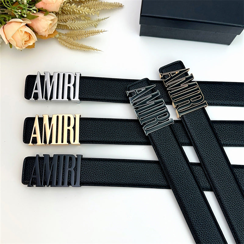 Amiri Belt Neutral belt casual with jeans shipped with box