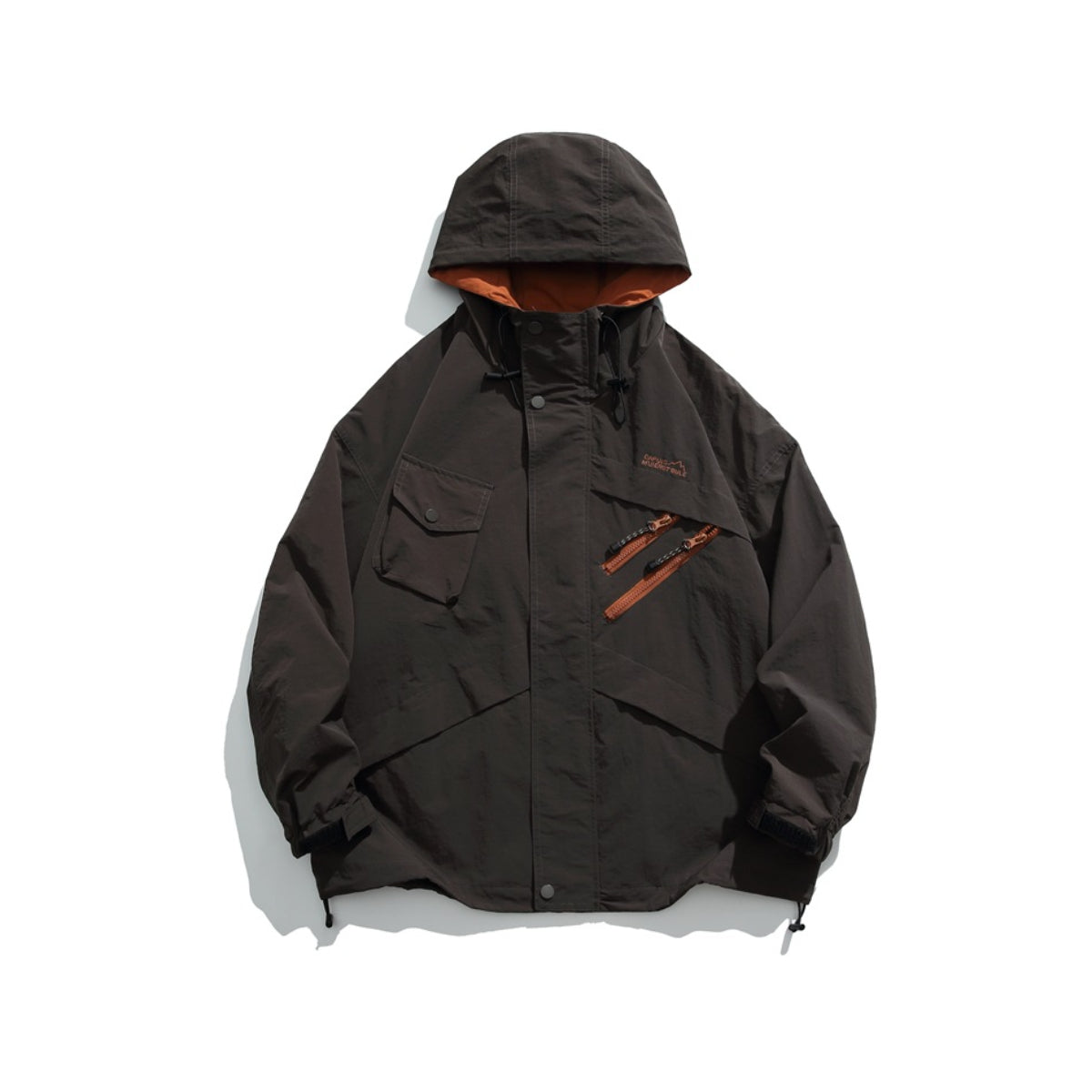 Unisex Jacket Vintage Casual Hooded Jacket Coat for Men and Women Loose Jacket