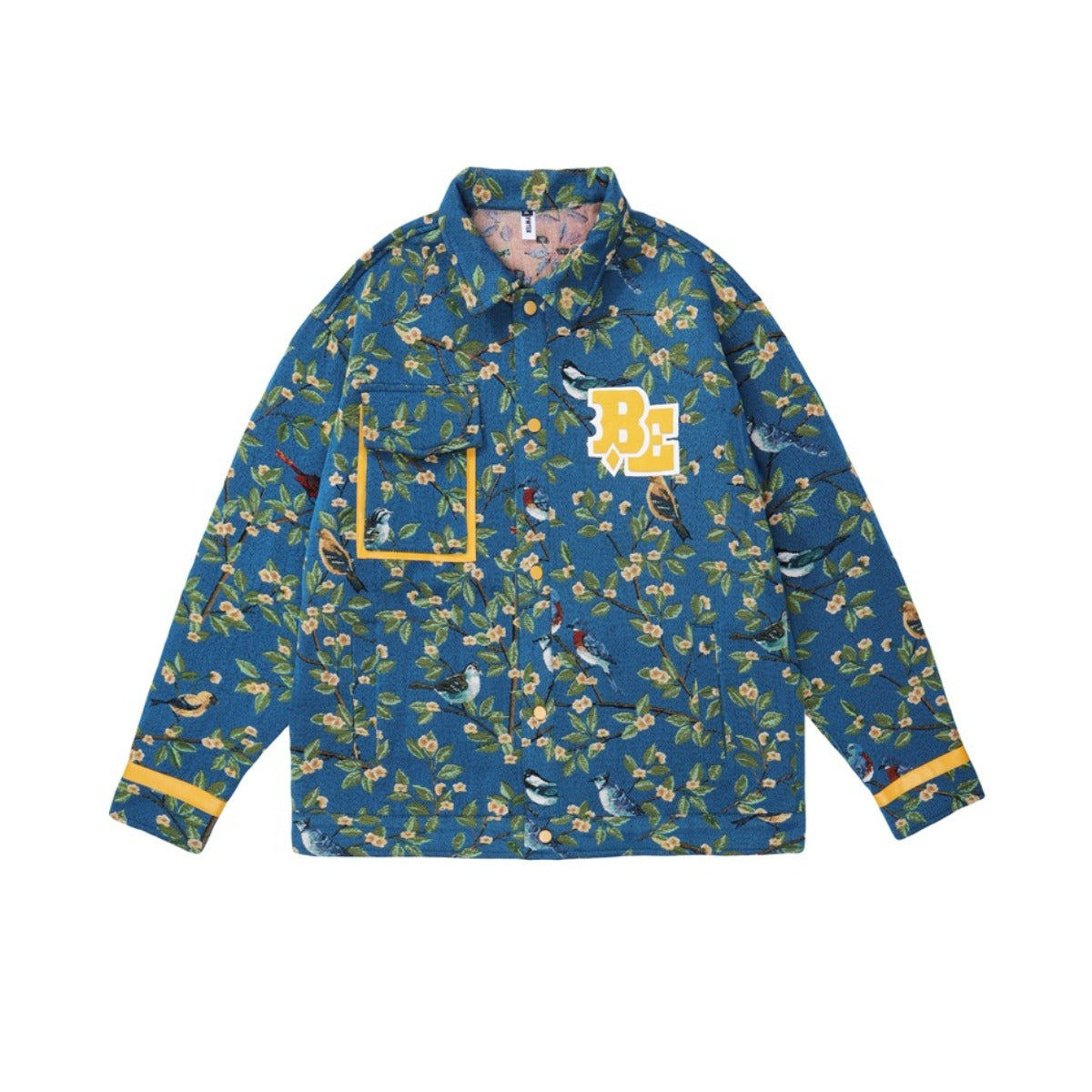 Unisex Jacket Vintage Jacket for Men and Women Couple Turn-down Collar Coat