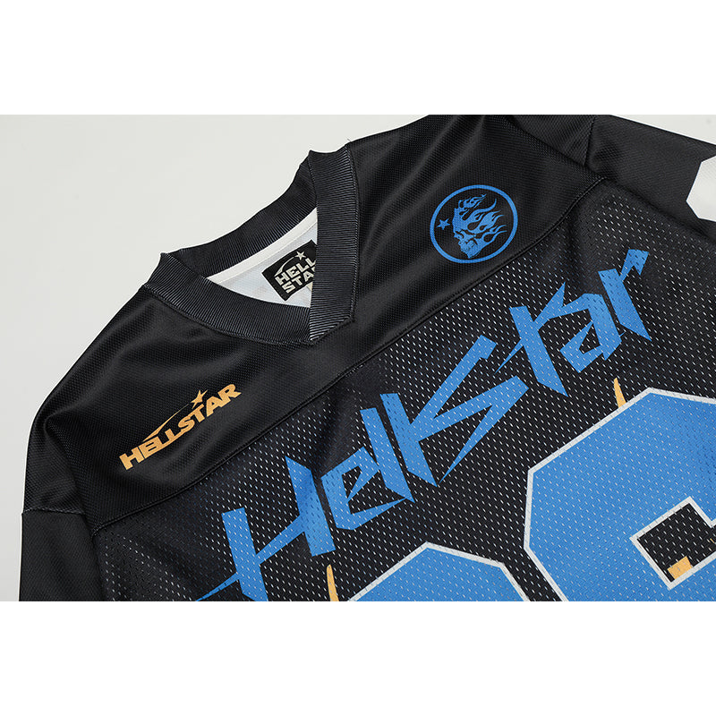 Hellstar Long Sleeve Shirts Hip-hop loose oversize