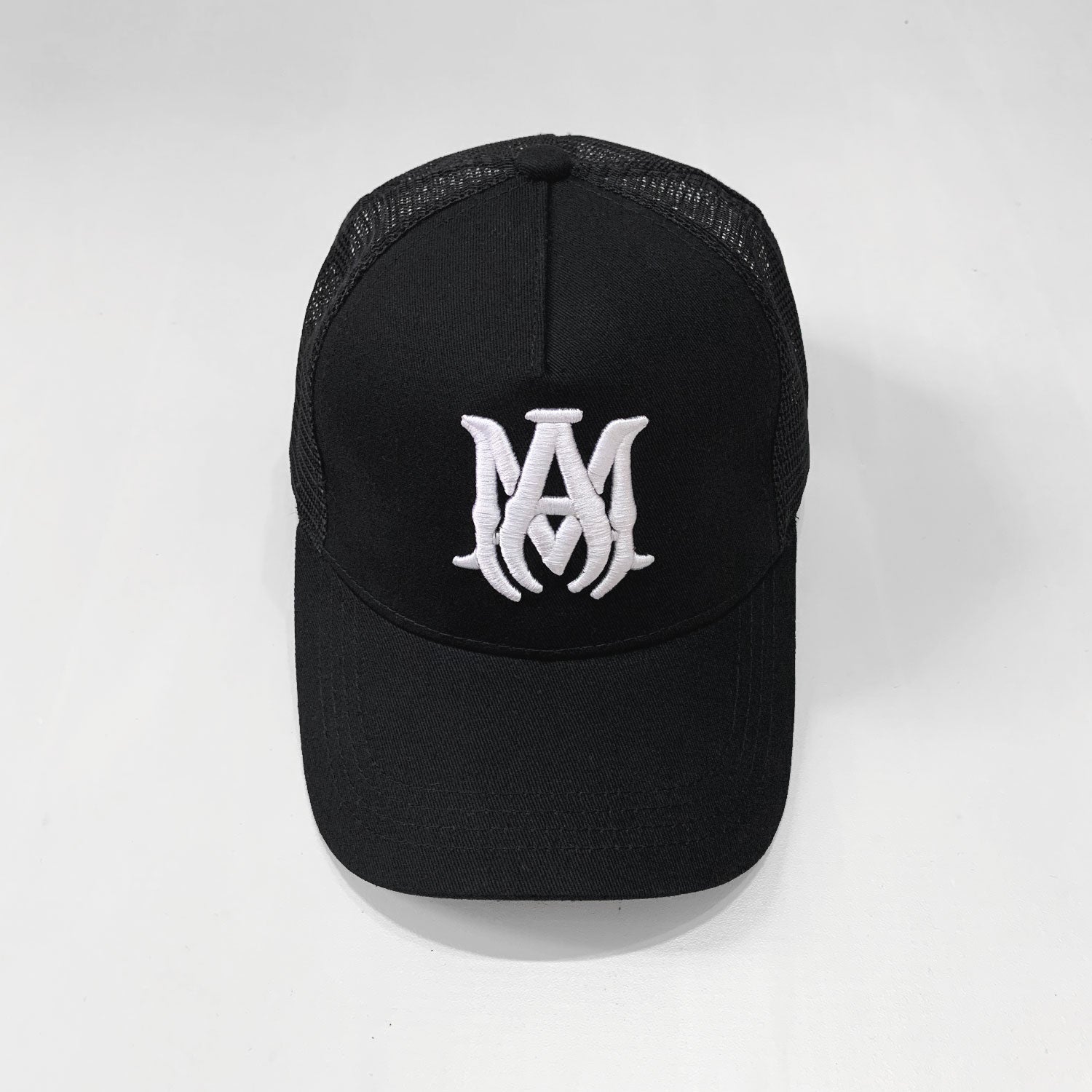 Amiri Hat Peaked Cap Sunshade Beach Casual Hat Adjustable Metal Lock Baseball Cap