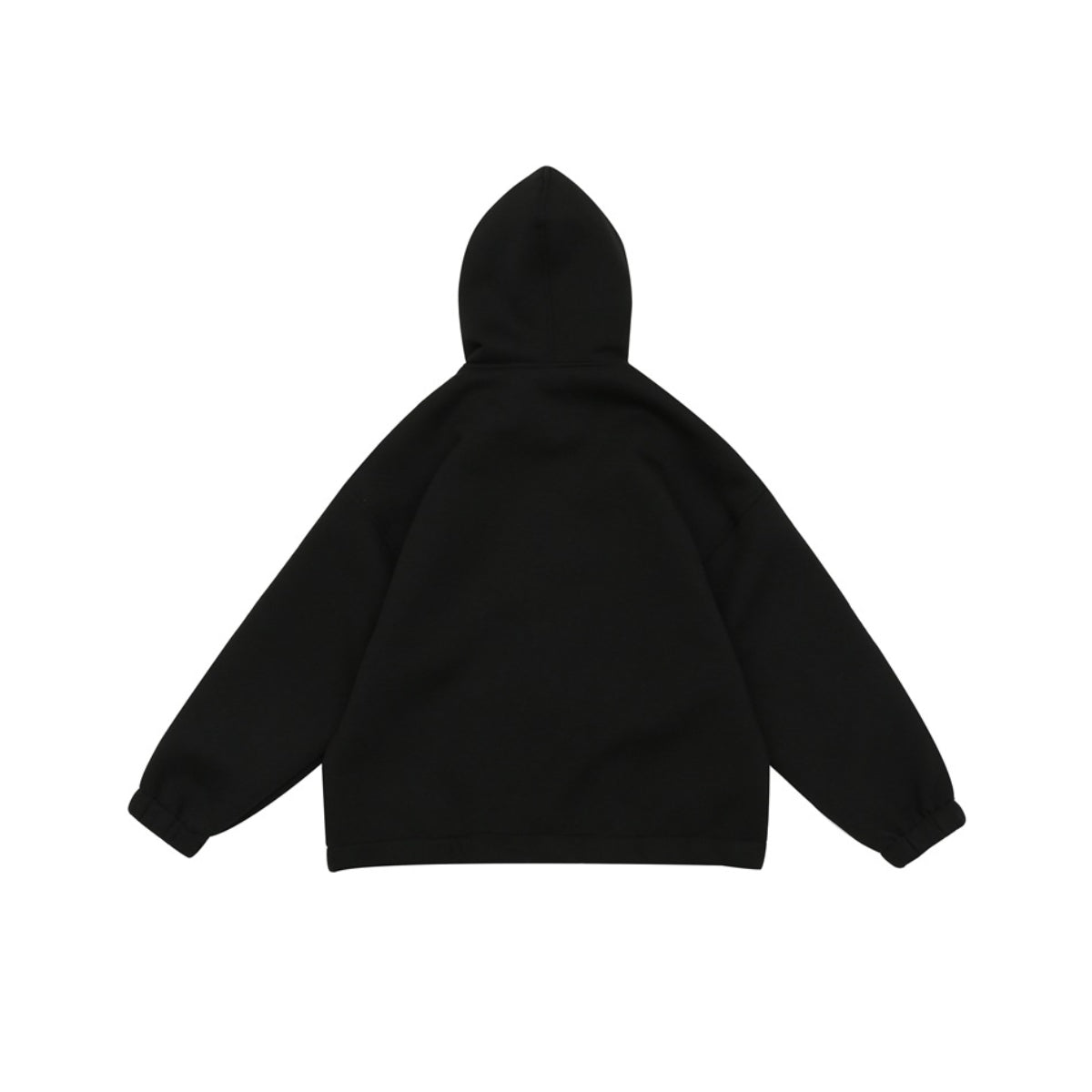 Unisex Jacket Relaxed-Fit Hoodie Top Coat Cotton Sweater Jacket