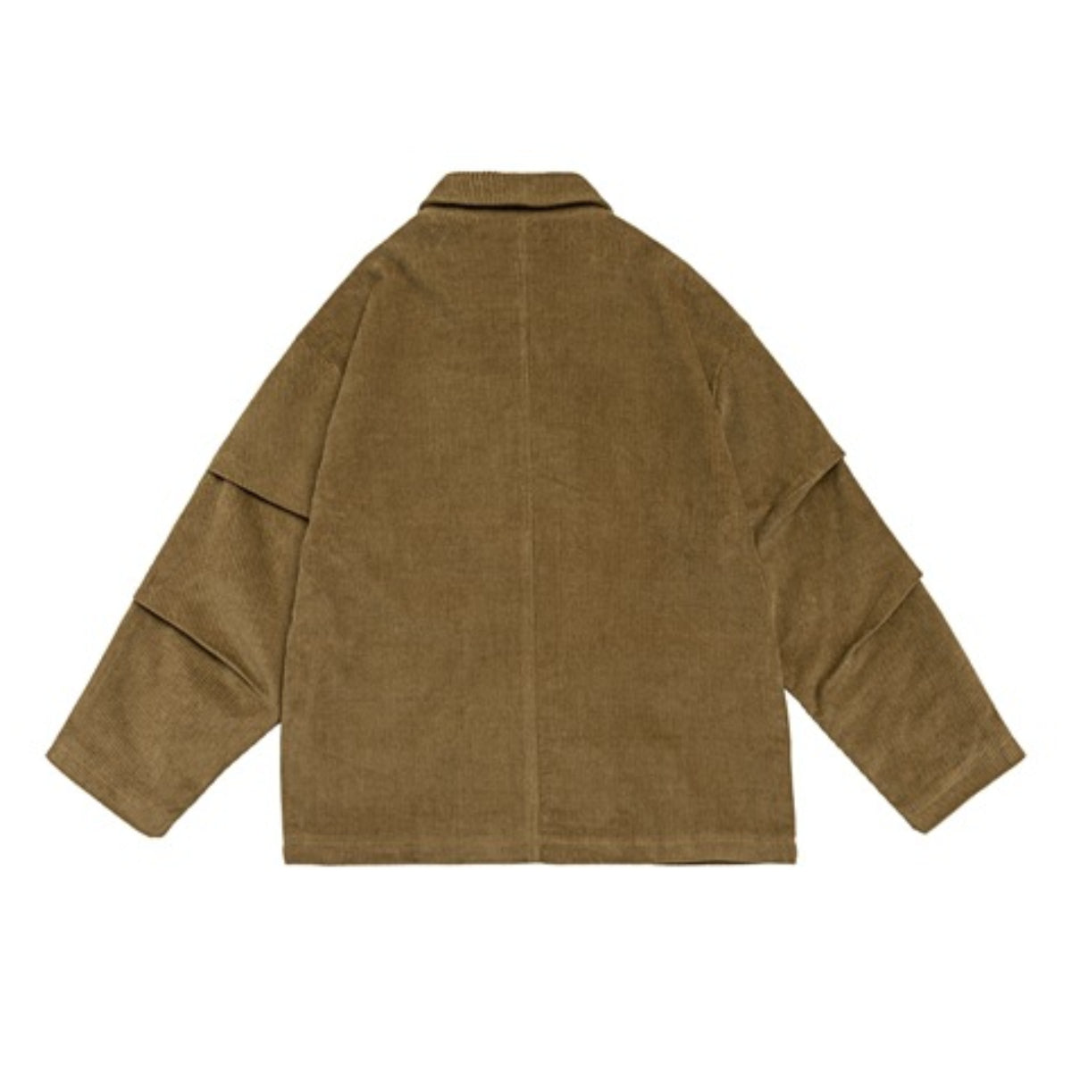 Unisex Jacket Vintage Overalls Jacket Casual Suit Loose Profile Corduroy Jacket