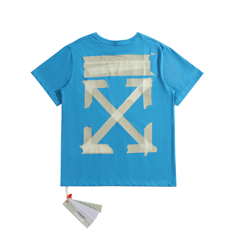 OFF White t shirt ow Arrow Tape Streetwear
