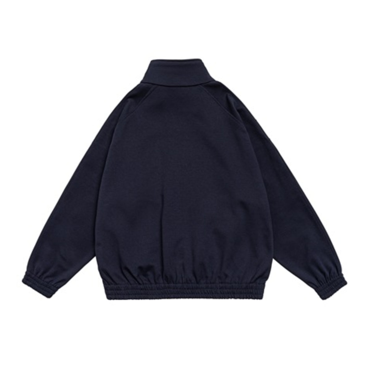 Unisex Jacket Vintage Color Stitching Stand-Collar Sports Jacket for Men and Women Casual Loose Jacket