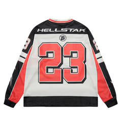 Hellstar Long Sleeve Shirts Hip-hop loose oversize