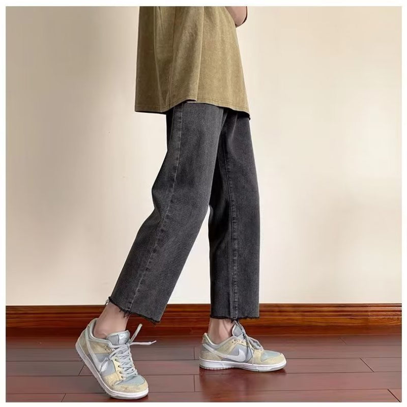 Men Jeans Straight Jeans