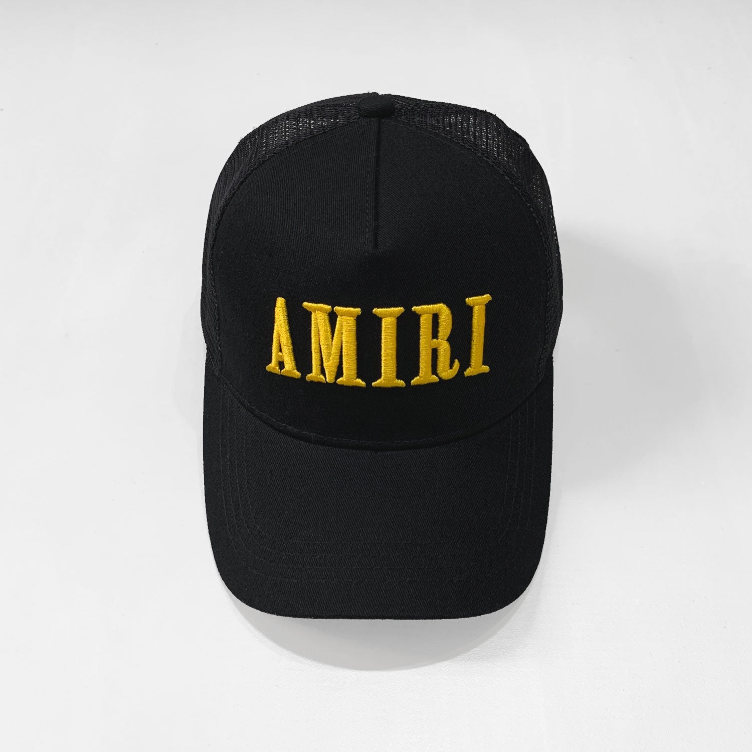 Amiri Hat Peaked Cap Sunshade Beach Casual Hat Adjustable Metal Lock Baseball Cap