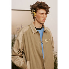 Unisex Jacket Autumn Vintage Jacket Men and Women Couple Jacket