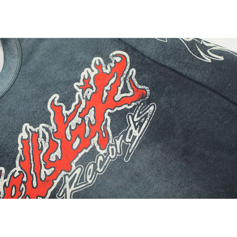Hellstar Long Sleeve Shirts Hip-hop loose oversize