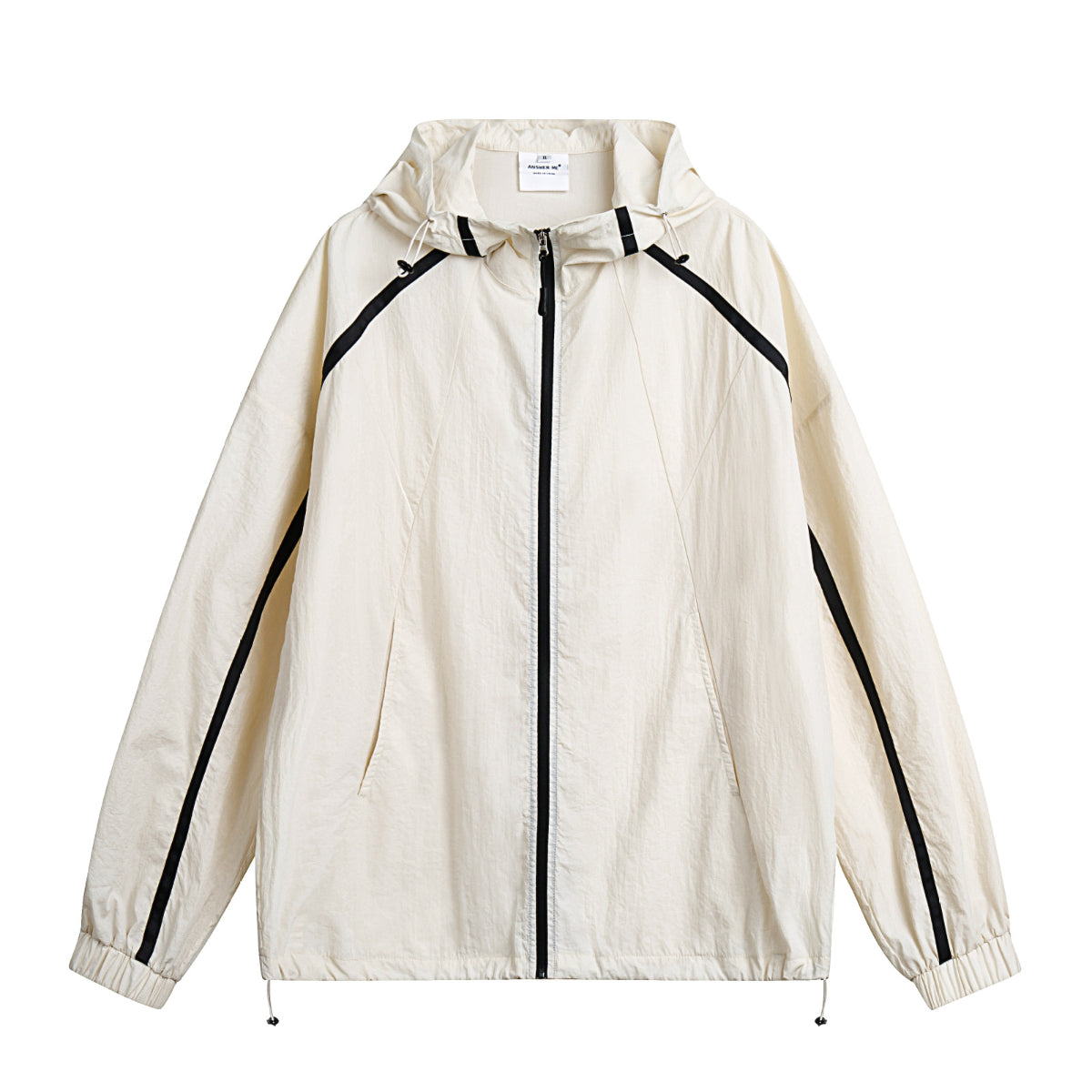 Unisex Jacket Retro Hooded Coat Jacket Sun Protection Top