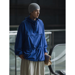 Unisex Jacket Vintage Overalls Jacket Men's Relaxed-Fit Hoodie Top