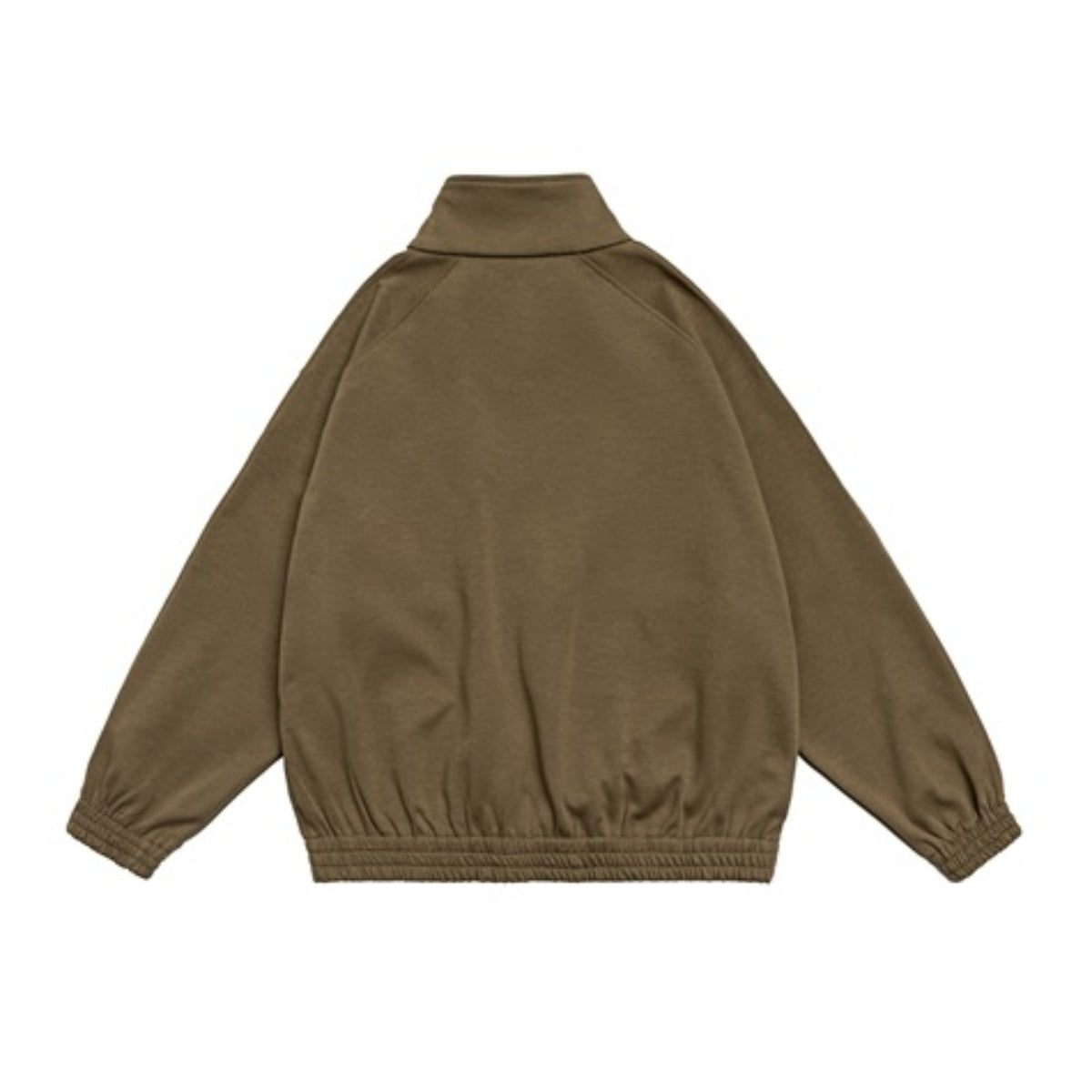 Unisex Jacket Vintage Color Stitching Stand-Collar Sports Jacket for Men and Women Casual Loose Jacket